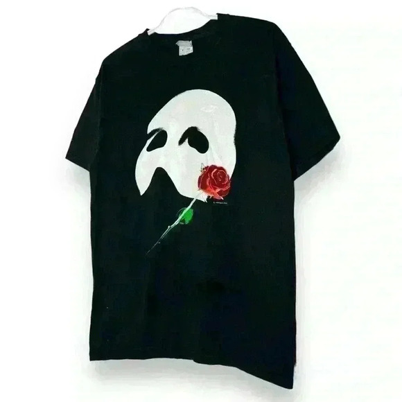 Fruit of the Loom Other - VTG Fruit Tag Phantom of  the Opera graphic T-shirt circa 1980 Men Medium retro